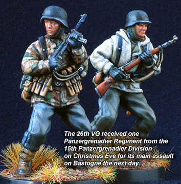 48213-14-15 reinforcements team (double pack) - German 26th Volksgrenadier Division
