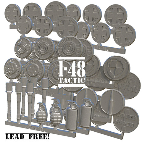 48RTS02 - RESIN token set German Volksgrenadier